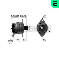 CASCO CAL10624IS - Alternador - Italian Series