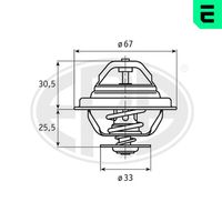 ERA 350173 - Termostato, refrigerante