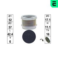 DOLZ AFC002 - Rueda libre alternador