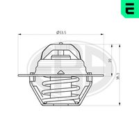 ERA 350281 - Termostato, refrigerante