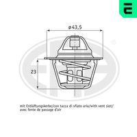 ERA 350199 - Termostato, refrigerante