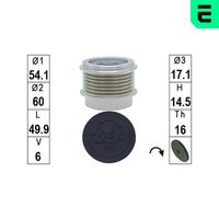 CASCO CCP90318GS - Polea, alternador - Genuine