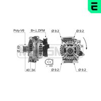 CASCO CAL10158RS - Alternador - Reman