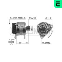 COMLINE CAL0345 - Alternador