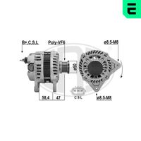 ERA 209655A - Alternador