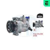 ERA 670024 - Compresor, aire acondicionado
