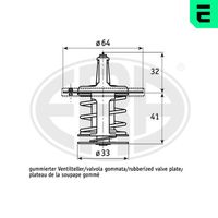 ERA 350303 - Termostato, refrigerante