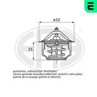 ERA 350351 - Termostato, refrigerante
