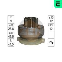 ERA ZN1570 - Engranaje de rueda libre, arrancador
