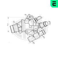 ERA 350215 - Termostato, refrigerante