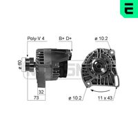 ERA 210485R - Alternador