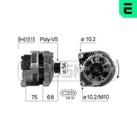 CASCO CAL15127GS - Alternador - Genuine