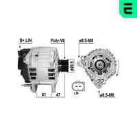CASCO CAL15398GS - Alternador - Genuine