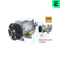 ERA 670070 - Compresor, aire acondicionado