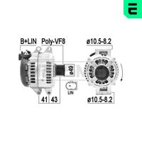 ERA 209454 - Alternador