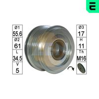ERA ZN5668 - Rueda libre alternador