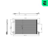 ERA 667376 - Condensador, aire acondicionado