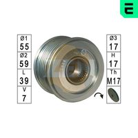 ERA ZN5614 - Rueda libre alternador