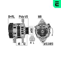 CASCO CAL32151GS - Alternador - Genuine