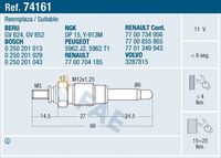ERA 887063 - Bujía de precalentamiento