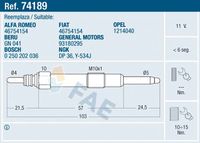 ERA 887005 - Bujía de precalentamiento