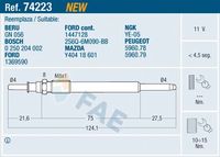 ERA 887002 - Bujía de precalentamiento