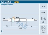 ERA 887012 - Bujía de precalentamiento