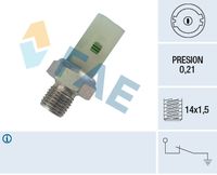 FAE 12350 - Interruptor de control de la presión de aceite