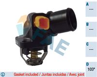 FAE 5352203 - Termostato, refrigerante