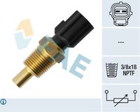 FAE 33755 - Sensor, temperatura del refrigerante