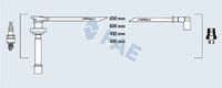 BOSCH 0986357239 - Juego de cables de encendido