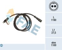 FAE 78167 - Sensor, revoluciones de la rueda