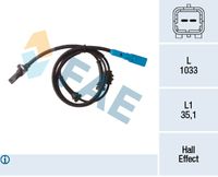 FAE 78313 - Sensor, revoluciones de la rueda