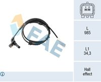 ERA 560593A - Sensor, revoluciones de la rueda