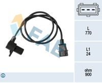 BOSCH 0986280798 - Generador de impulsos, cigüeñal