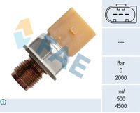 ESEN SKV 17SKV627 - Sensor, presión combustible