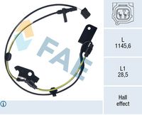 ERA 560656A - Sensor, revoluciones de la rueda