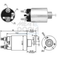 MEAT & DORIA 46133 - Interruptor magnético, estárter