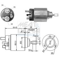 LUCAS LRT00165 - Motor de arranque