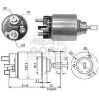 HELLA 8EA012527501 - Motor de arranque