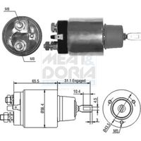 HELLA 8EA011610101 - Motor de arranque