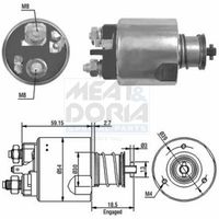 LUCAS LRS01702 - Motor de arranque