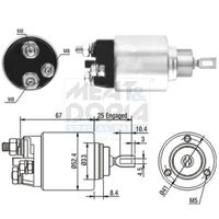 LUCAS LRS02243 - Motor de arranque