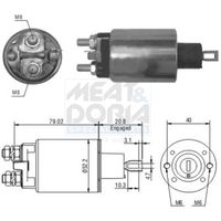 HELLA 8EA011610101 - Motor de arranque