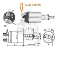 CASCO CSO25105GS - Interruptor magnético, estárter - Genuine