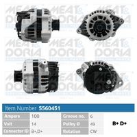 BOSCH 0986043680 - Alternador