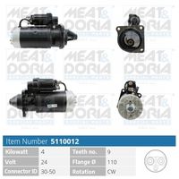 HELLA 8EA012586641 - Motor de arranque
