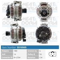 HELLA 8EL015630011 - Alternador