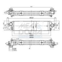 HART 649362 - Radiador de aire de admisión