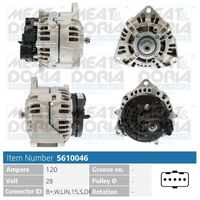HELLA 8EL012584461 - Alternador
